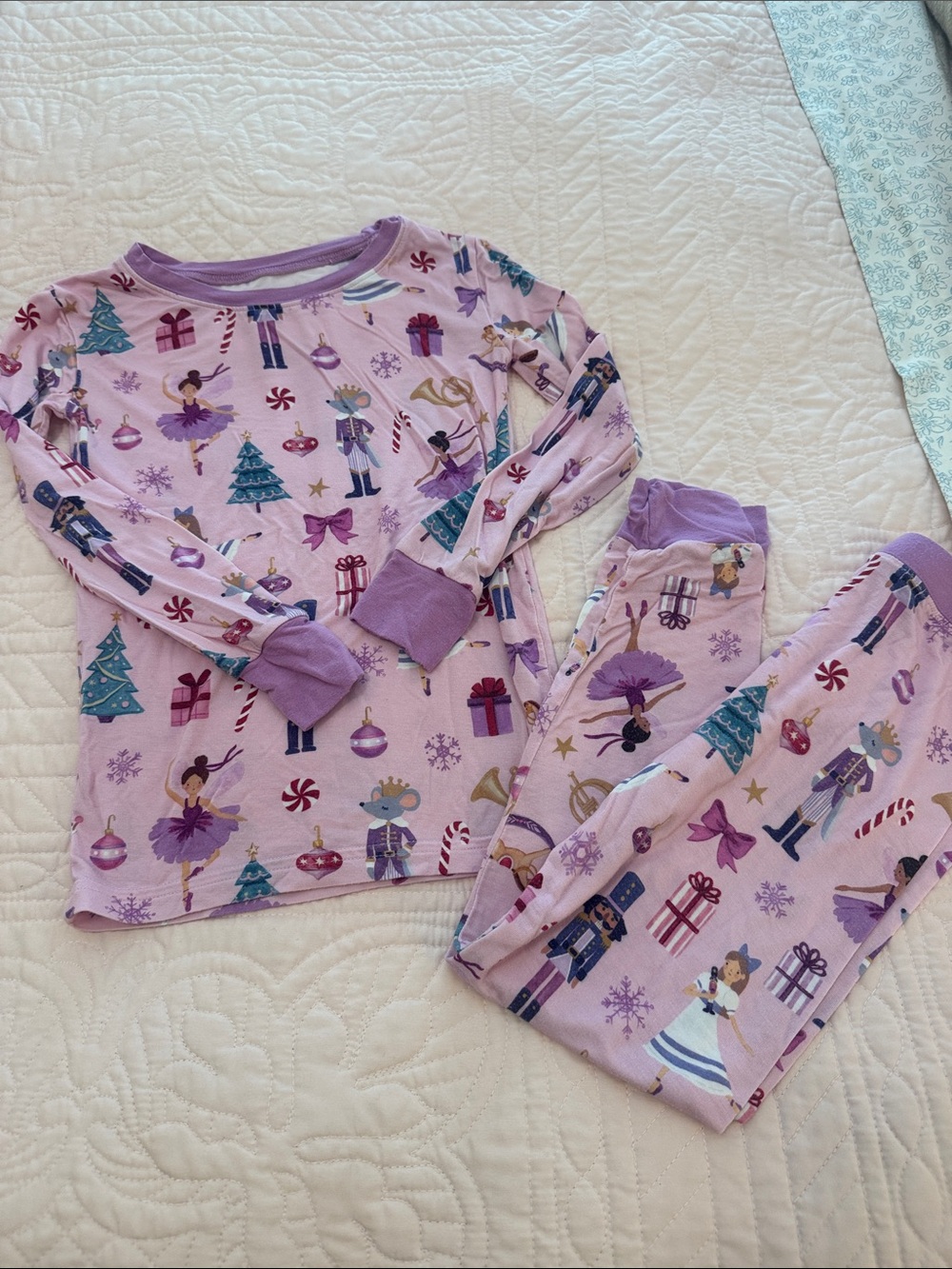 Size 5/6 Little Sleepies long sleeve/long pants Pajama Set